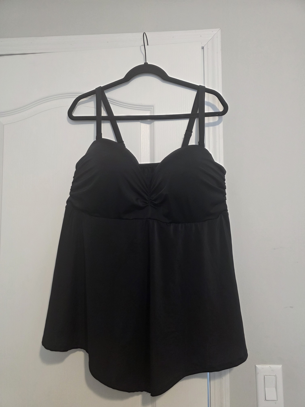 Lane Bryant/Cacique Black Swim Top